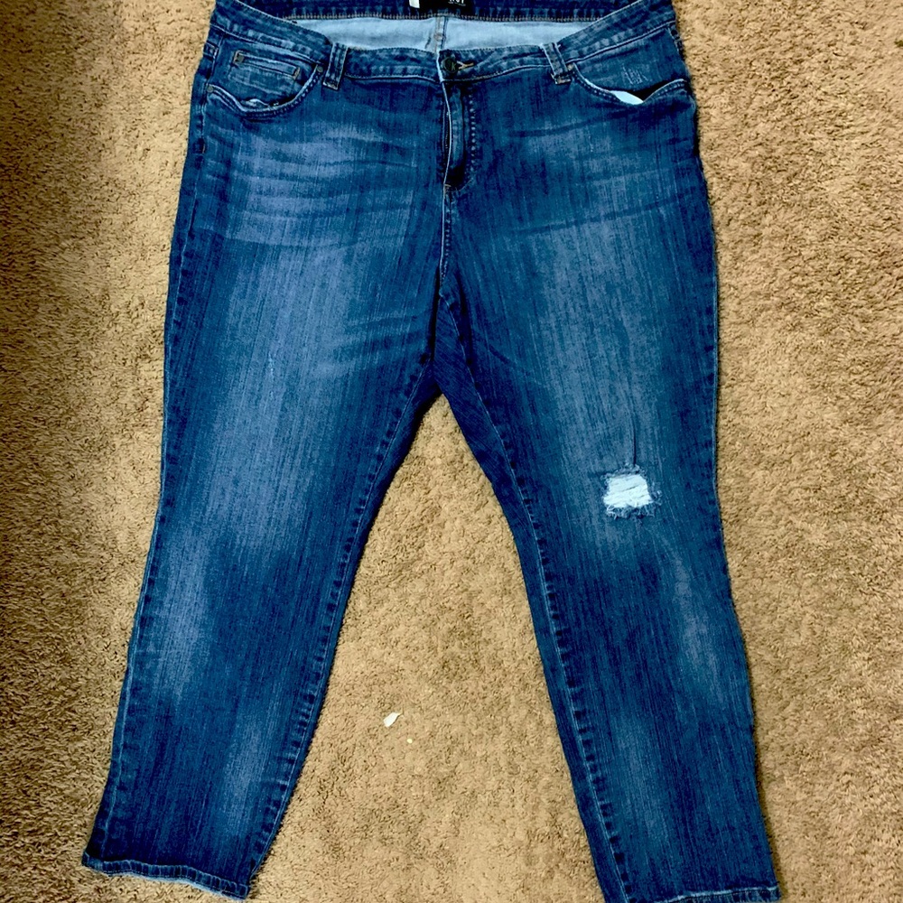 Kut from the cloth Catherine Boyfriend crop Jean